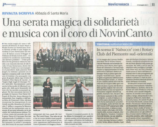 Panorama di Novi Rivalta Scrivia 2017